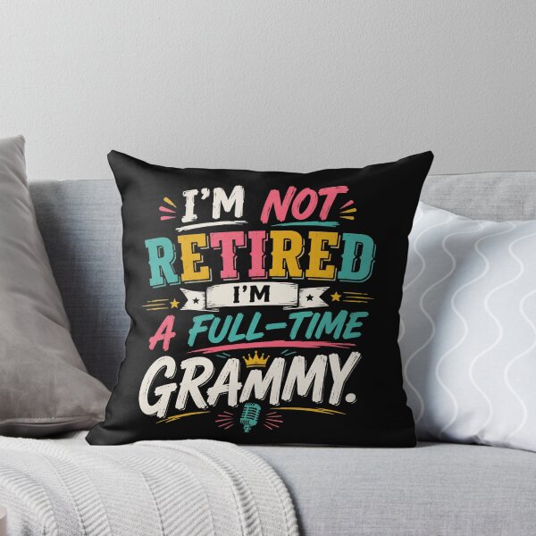 Item preview, I’m Not Retired I’m a Full-Time Grammy Funny Grandma designed and sold by THREE LITTLE BEANS.