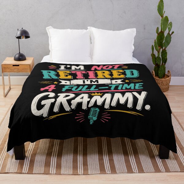 Item preview, I’m Not Retired I’m a Full-Time Grammy Funny Grandma designed and sold by THREE LITTLE BEANS.
