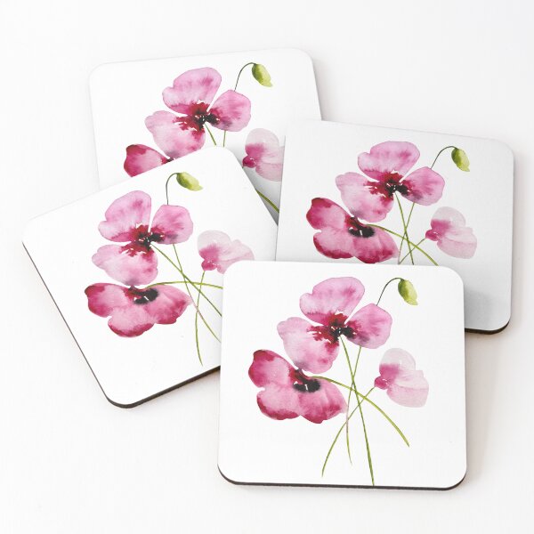 Item preview, Poppy Birth Month Flower August designed and sold by SvetlanaArt.