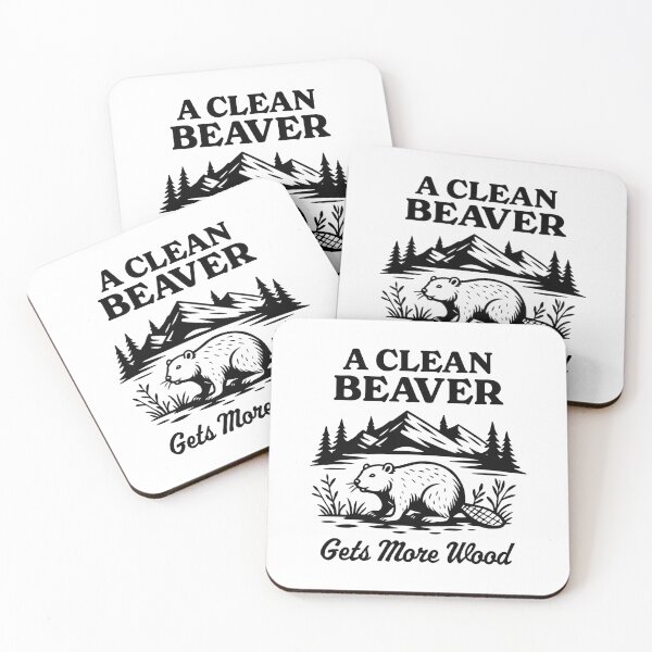 Item preview, A clean beaver gets more wood designed and sold by PaulSDesign.