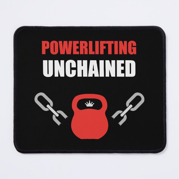 Item preview, Powerlifting Unchained Kettlebell Gym Tee designed and sold by ElectroSphere46.