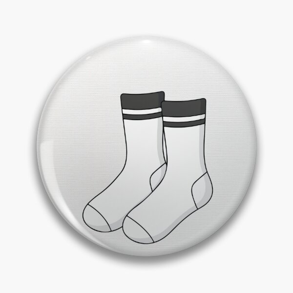 Item preview, ¡Oh no, calcetines blancos! Humor divertido designed and sold by Noydee Red Salavan.