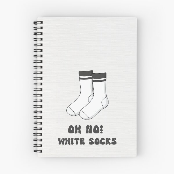 Item preview, Oh no, white socks! Humor fun designed and sold by Noydee Red Salavan.