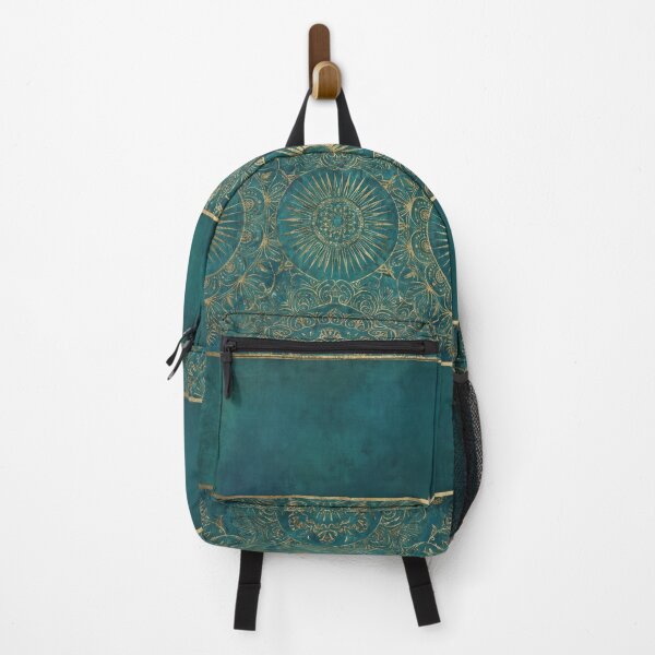 Item preview, Vintage Glamour Mandala — Turquoise Teal Repeat designed and sold by Jandedan.