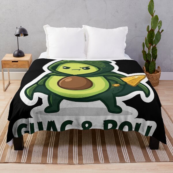 Item preview, Guac & Roll - Funny Avocado Music Pun & Foodie Humor designed and sold by IdentityinInk.
