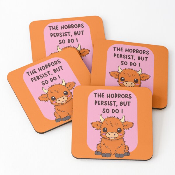 Item preview, The Horrors Persist, But So Do I designed and sold by LibbyMadeAThing.