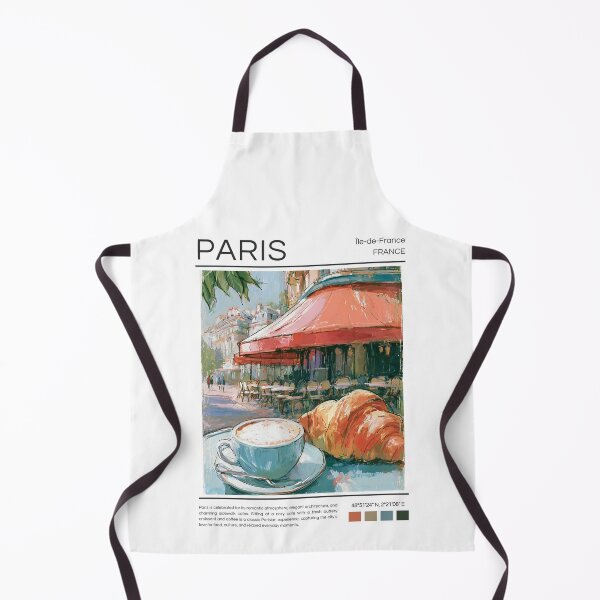 Item preview, Paris - France - Watercolor designed and sold by StudioRedKoala.
