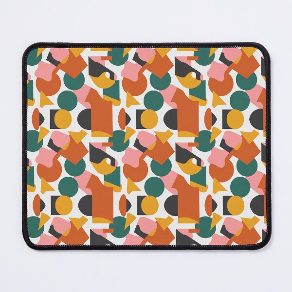 Item preview, Modern Abstract Shapes Retro Geometric Pattern Art designed and sold by cabana.space.