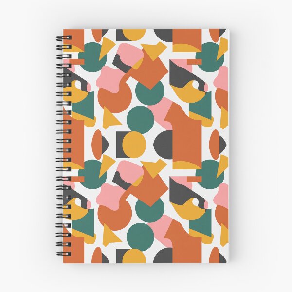 Item preview, Modern Abstract Shapes Retro Geometric Pattern Art designed and sold by cabana.space.