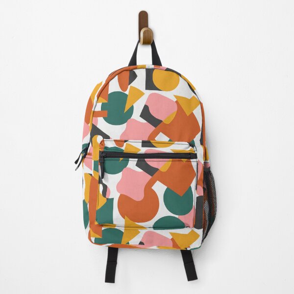 Item preview, Modern Abstract Shapes Retro Geometric Pattern Art designed and sold by cabana.space.