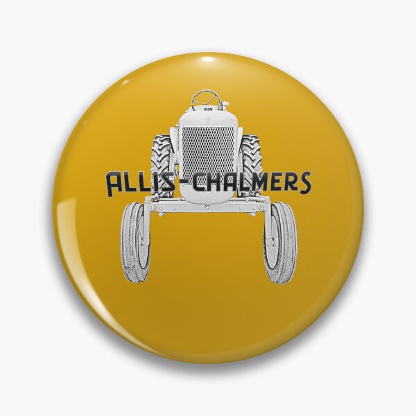 Item preview, Allis-Chalmers vintage tractor monochrome with name designed and sold by soitwouldseem.