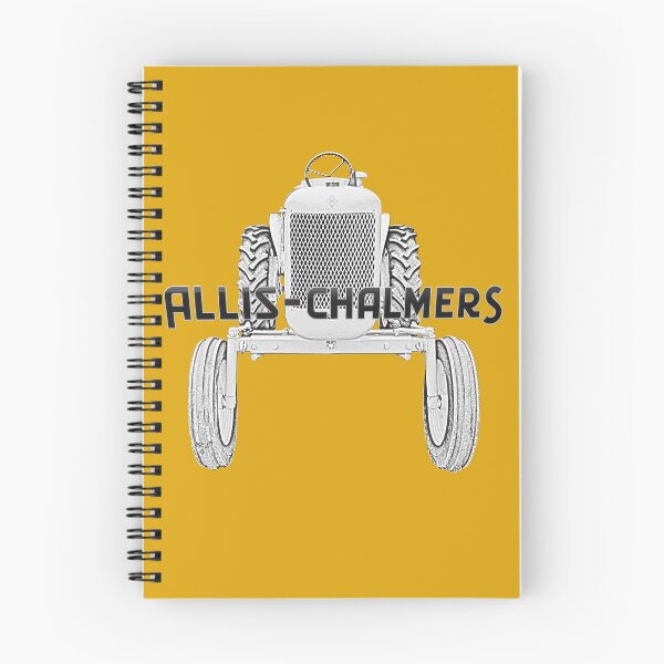 Item preview, Allis-Chalmers vintage tractor monochrome with name designed and sold by soitwouldseem.