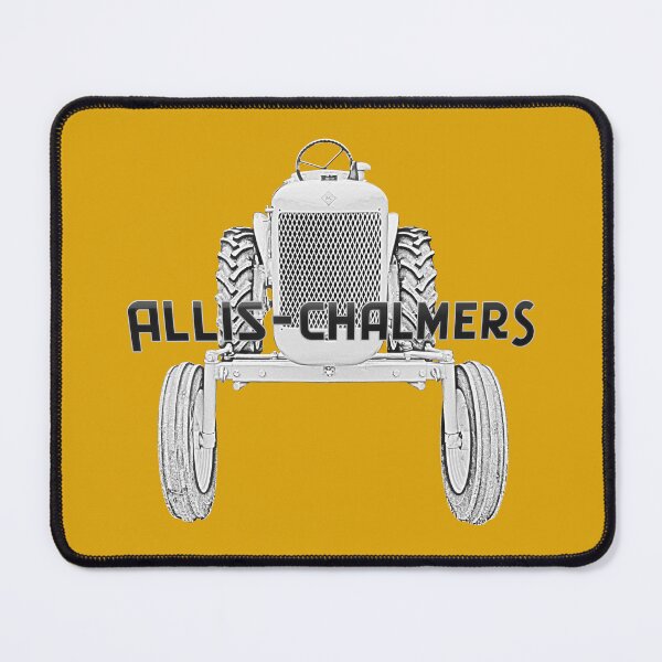Item preview, Allis-Chalmers vintage tractor monochrome with name designed and sold by soitwouldseem.