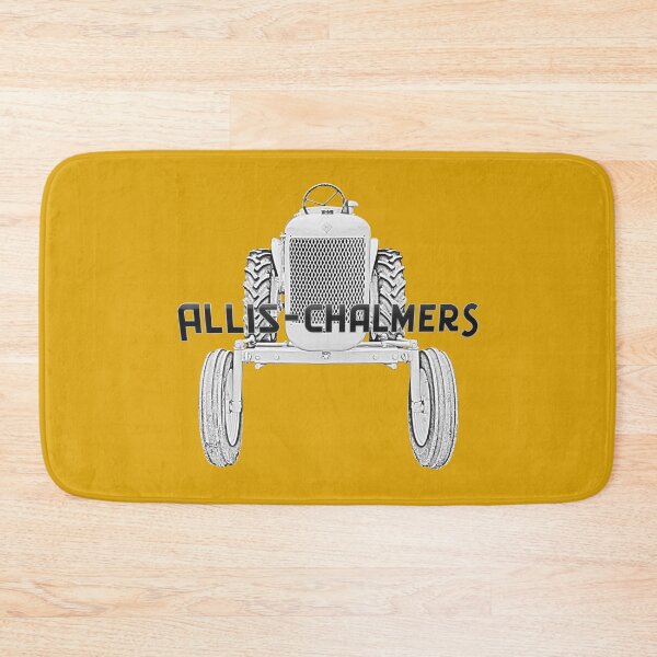 Item preview, Allis-Chalmers vintage tractor monochrome with name designed and sold by soitwouldseem.