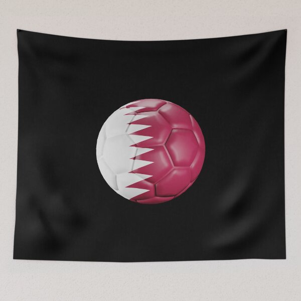Item preview, Qatar Flag Ball designed and sold by RickTShop.