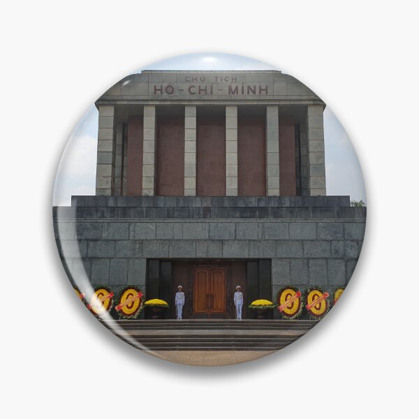 Item preview, Ho Chi Minh Mausoleum, Hanoi - Ba Dinh Square | Iconic Vietnam Architecture & History Art designed and sold by Ross.A.Campbell.