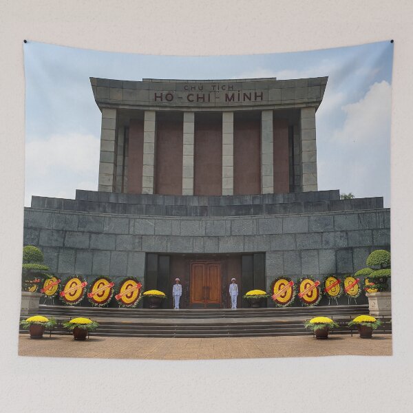 Item preview, Ho Chi Minh Mausoleum, Hanoi - Ba Dinh Square | Iconic Vietnam Architecture & History Art designed and sold by Ross.A.Campbell.