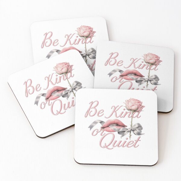 Item preview, Copy of Be Kind or Quiet Rose Lips Art designed and sold by Ahmedsyde.