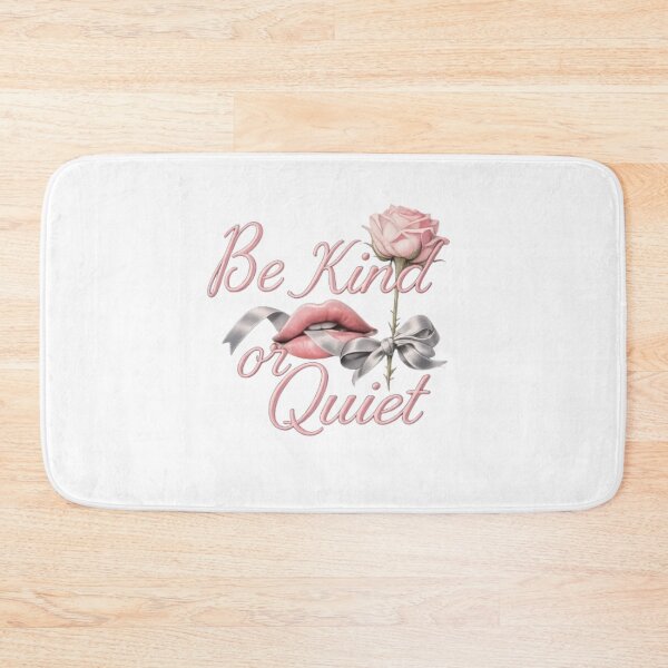 Item preview, Copy of Be Kind or Quiet Rose Lips Art designed and sold by Ahmedsyde.