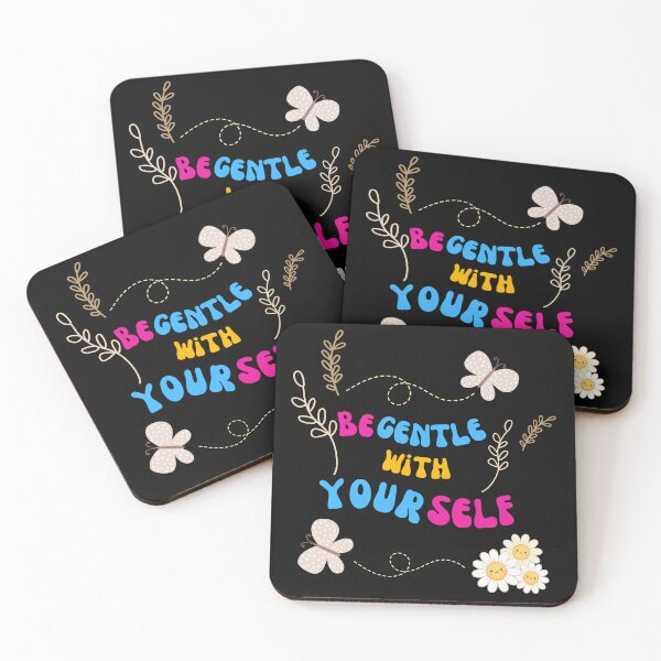 Item preview, Be Gentle With Yourself – Cute Positive Mental Health Typography  designed and sold by LUMA HOUSE.