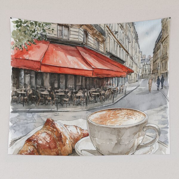 Item preview, A Watercolor Design of Paris - France designed and sold by Sketch-Shack.