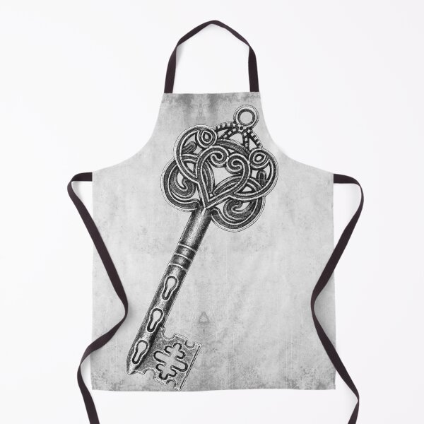 Item preview, Ornate Skeleton Key Celtic Heart Scrollwork Gothic designed and sold by Ghoul Enterprises.