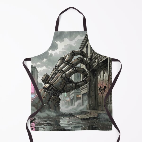 Item preview, Rise of the Iron Hand: A blend of urban decay, sci-fi vision, and mechanical future power. designed and sold by FotoworldEdel.