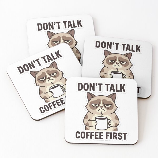 Item preview, Don't Talk, Coffee First designed and sold by khalidnasr.
