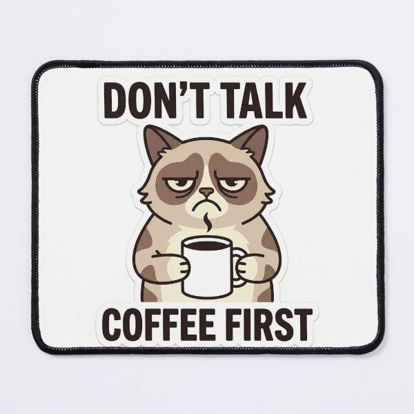 Item preview, Don't Talk, Coffee First designed and sold by khalidnasr.