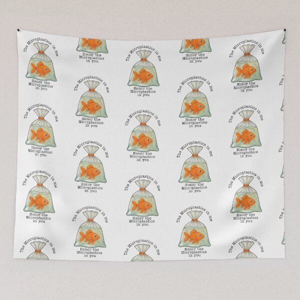 Item preview, The Microplastics in me Honor the Microplastics in you designed and sold by MsBrillMakes.