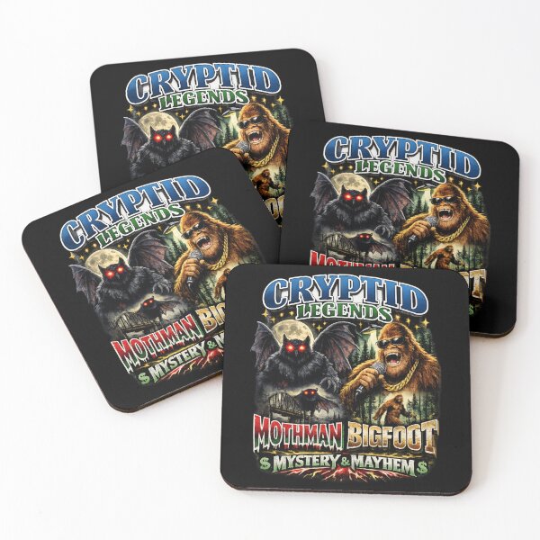 Item preview, Mothman vs Bigfoot Rap Battle showdown  designed and sold by SidTastic .