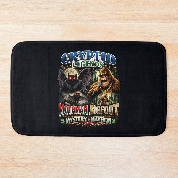 Item preview, Mothman vs Bigfoot Rap Battle showdown  designed and sold by SidTastic .