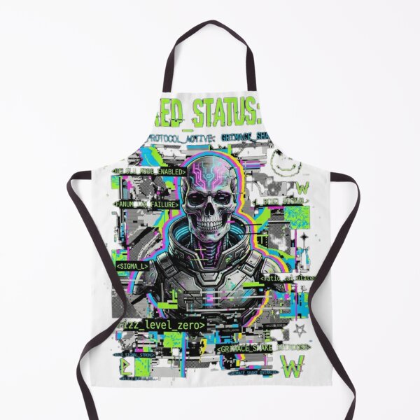 Item preview, cyberpunk skull designed and sold by IMOBILYARI.