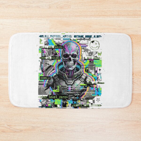 Item preview, cyberpunk skull designed and sold by IMOBILYARI.