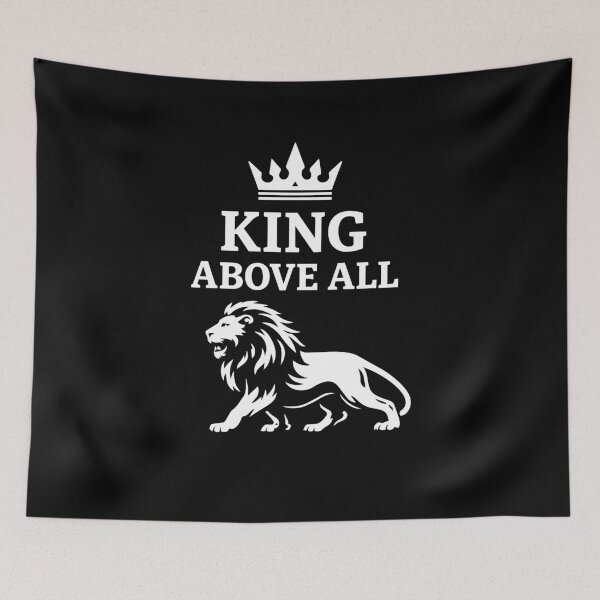 Item preview, King Above All Lion Crown designed and sold by crouchingpixel.