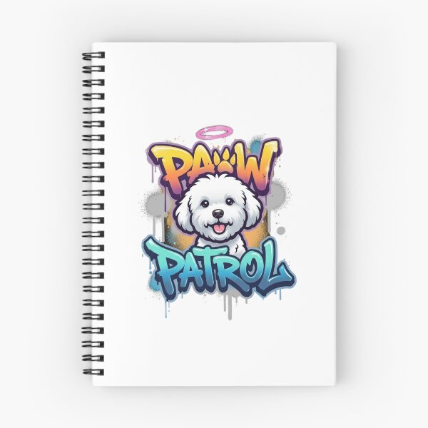 Item preview, Paw Patrol Graffiti Street Art White Puppy designed and sold by GiggleInkTees.