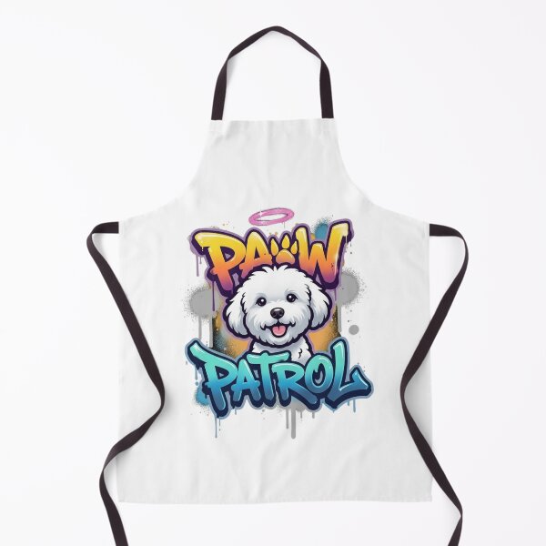 Item preview, Paw Patrol Graffiti Street Art White Puppy designed and sold by GiggleInkTees.