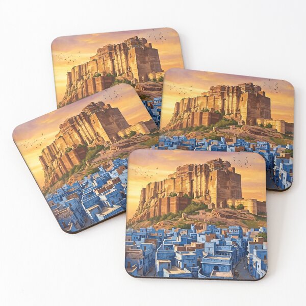 Item preview, Jodhpur Blue City Mehrangarh Fort India  designed and sold by RajRang.