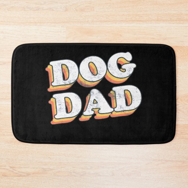 Item preview, Dog Dad Retro Vintage 70s Style Text designed and sold by OlyvieArt.