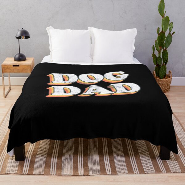 Item preview, Dog Dad Retro Vintage 70s Style Text designed and sold by OlyvieArt.