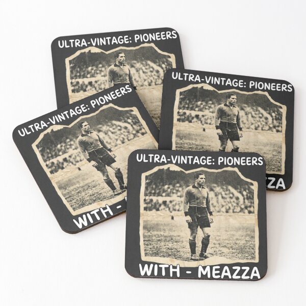 Item preview, Giuseppe Meazza Ultra Vintage Pioneers designed and sold by VintageSocArt.