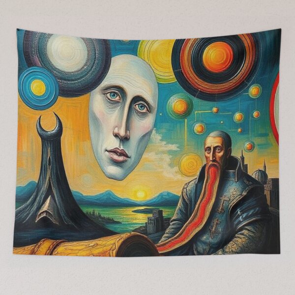 Item preview, Dali-style illustration designed and sold by RAISC.