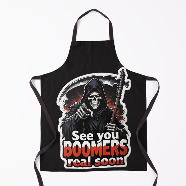 Item preview, Grim Reaper See You Boomers Real Soon designed and sold by Kirrindy Designs.