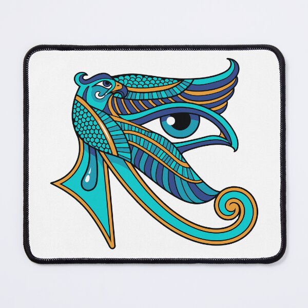 Item preview, Ancient Egyptian Mythology Eye of Horus Tattoo Graphic designed and sold by GulfSignature.