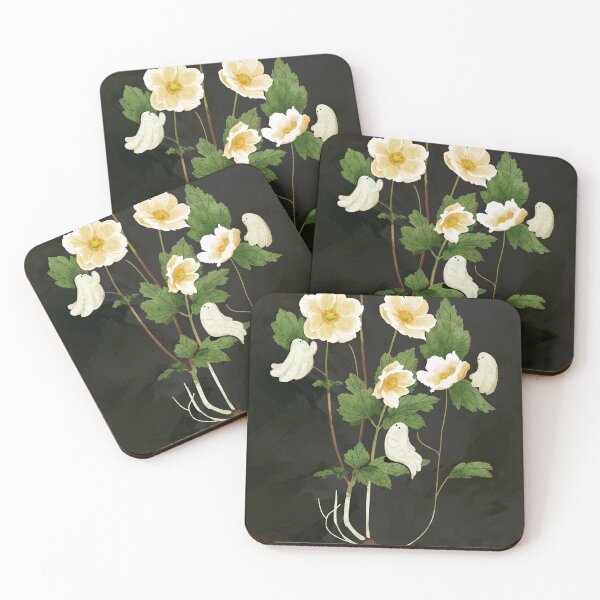 Item preview, Anemone Flower Ghosts designed and sold by katherineblower.