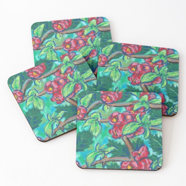 Item preview, Red flowers designed and sold by IrinaRammos-Art.