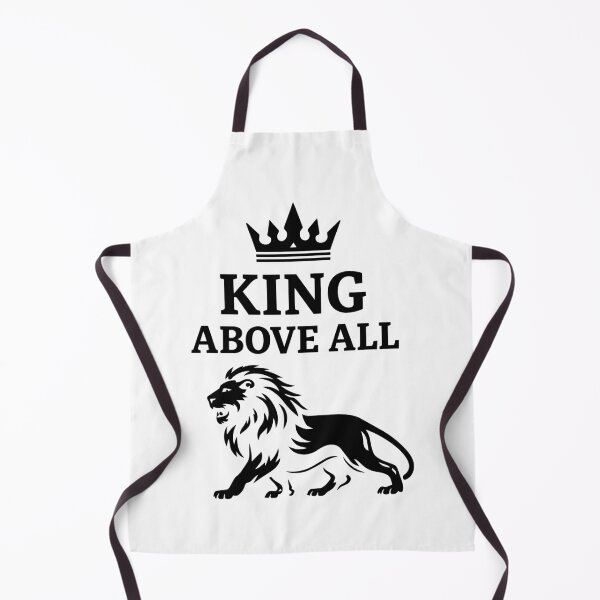 Item preview, King Above All Christian Lion designed and sold by crouchingpixel.