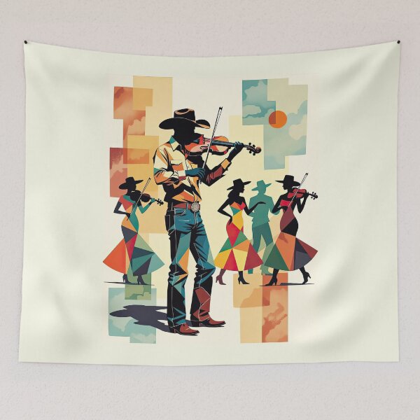 Item preview, Fiddle Fest designed and sold by Leslie Montgomery Art.