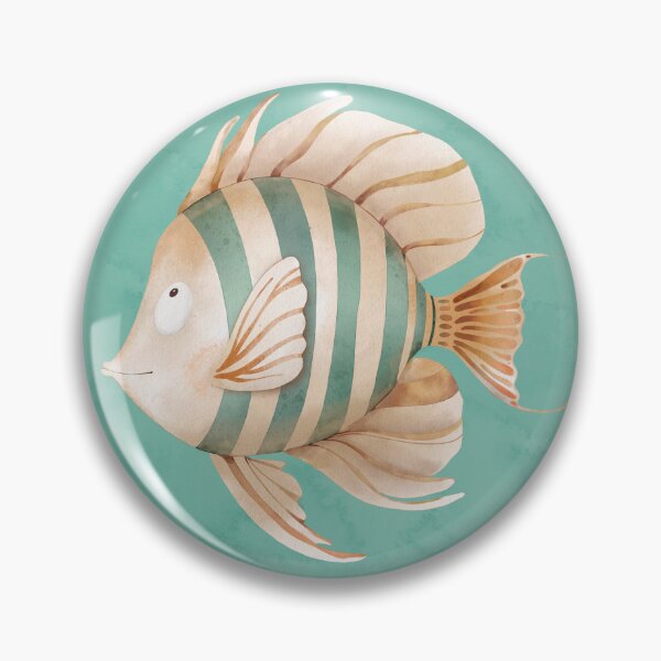 Item preview, Cute vintage fish drawing designed and sold by pilar-tebar.design.