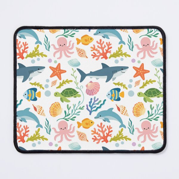 Item preview, Sea Animal pattern designed and sold by Andrea Kreates.